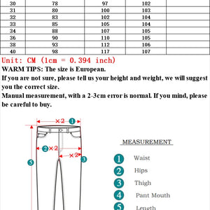 Men's Slim Fit Dress Jeans - Smart Casual Black Denim - SlayGood