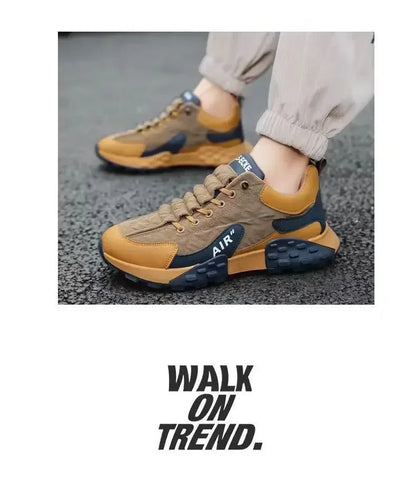 Men's Platform Running Sneakers - Chunky Casual Shoes