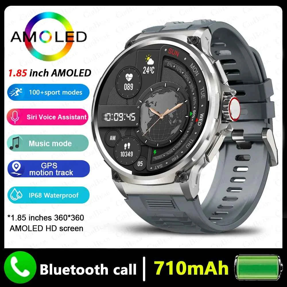 GPS Smart Watch AMOLED Bluetooth Call