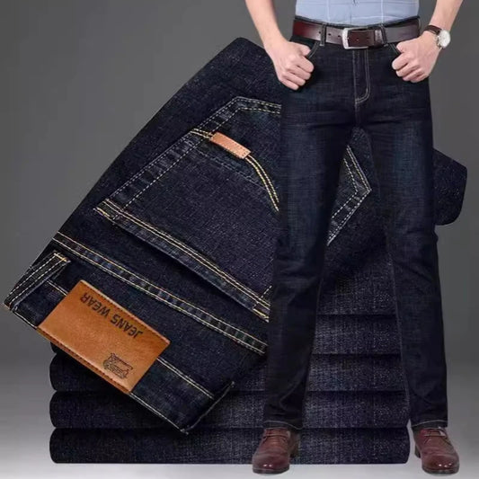 2026 Men's Straight Leg Jeans - Comfortable Casual Denim - SlayGood