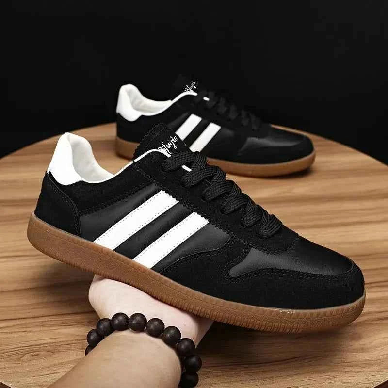Men's High-Top Casual Sneakers Thick Sole Soft Bottom Shoes