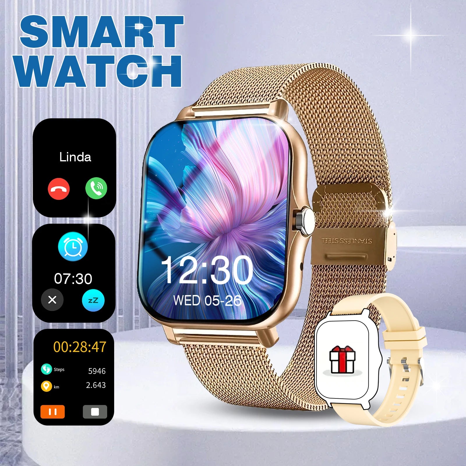 LOMAXFR Y13 Smart Watch 1.83" with Bluetooth Calling - SlayGood