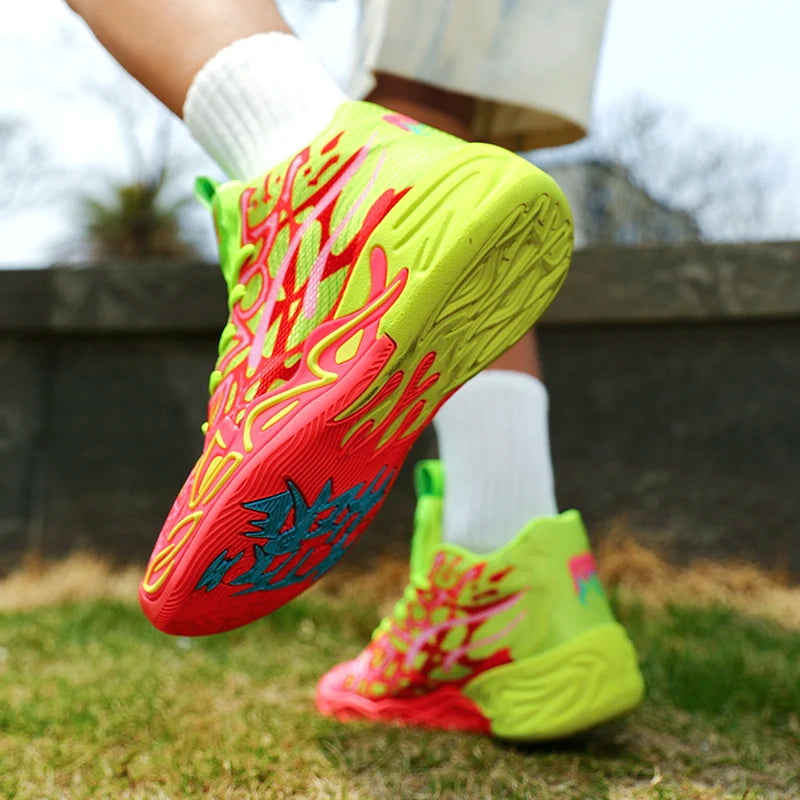 COZOK Men's Basketball Shoes Lightweight Shock Absorbing Court Sneakers