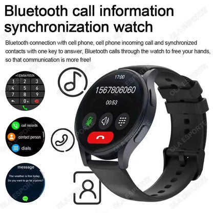 Women's Smart Watch GPS Bluetooth Call Voice Assistant Health Monitor