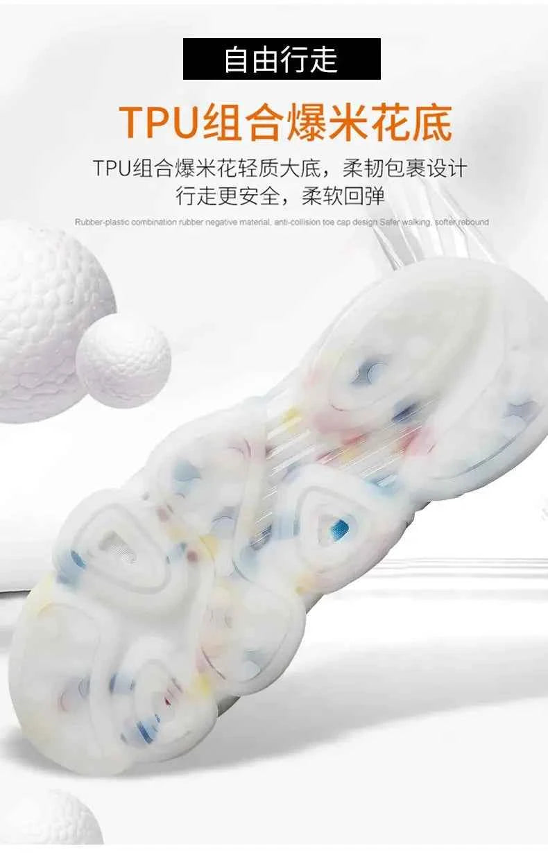 DZAG Men's High-Top Basketball Sneakers Shock Absorbing Casual Shoes