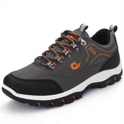 Men's Lightweight Microfiber Sneakers - Casual Walking Shoes