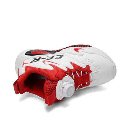 Kids High-Top Basketball Sneakers - Boys Sports Shoes