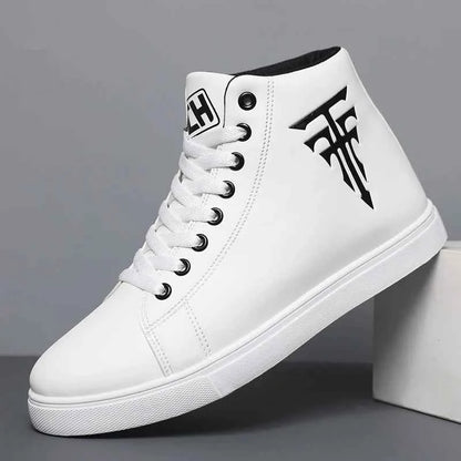 Men's High-Top Sports Sneakers - Casual Skate Shoes