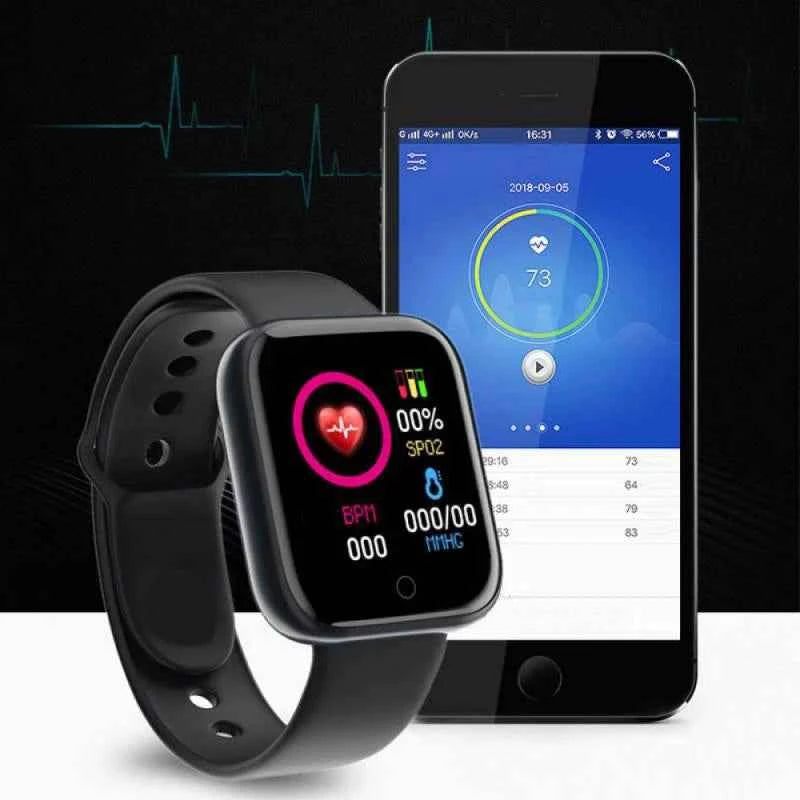Bluetooth Smart Watch Fitness Tracker