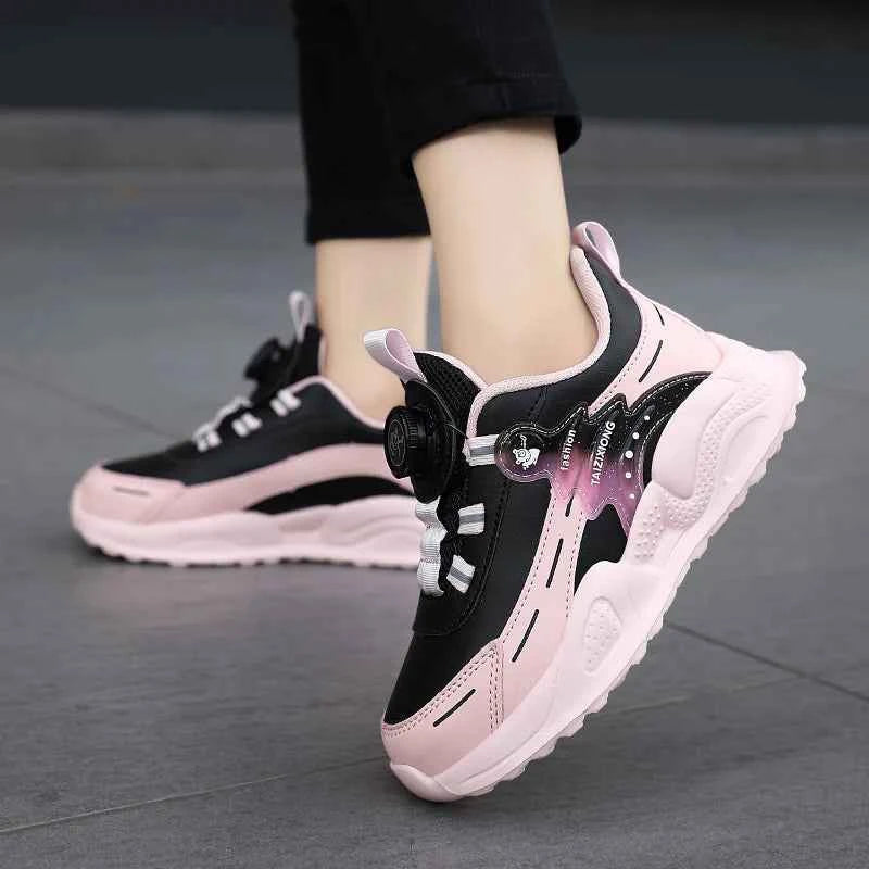 Kids Lightweight Athletic Sneakers - Non-Slip Sports Shoes