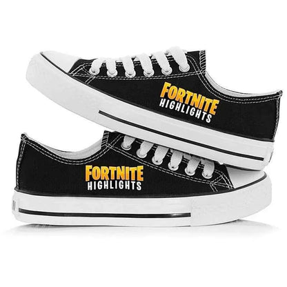 Fortnite High-Top Canvas Sneakers - Gaming Shoes