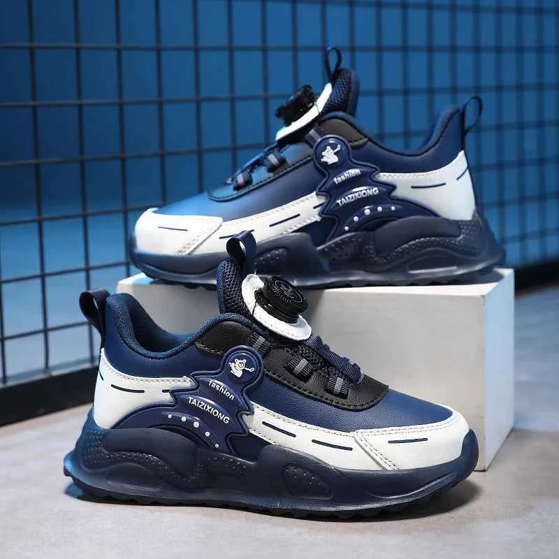 Kids Lightweight Athletic Sneakers - Non-Slip Sports Shoes