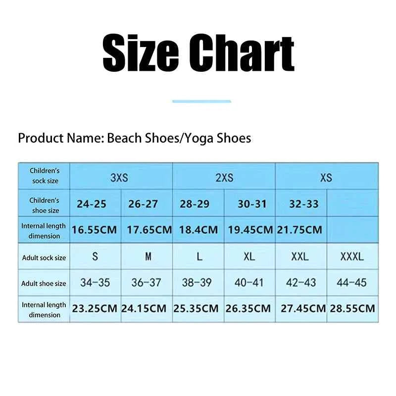 Water Sports Shoes - Aqua Socks for Swimming & Beach