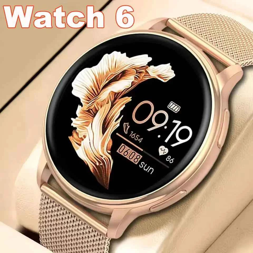 Women's Smart Watch GPS Bluetooth Call Voice Assistant Health Monitor