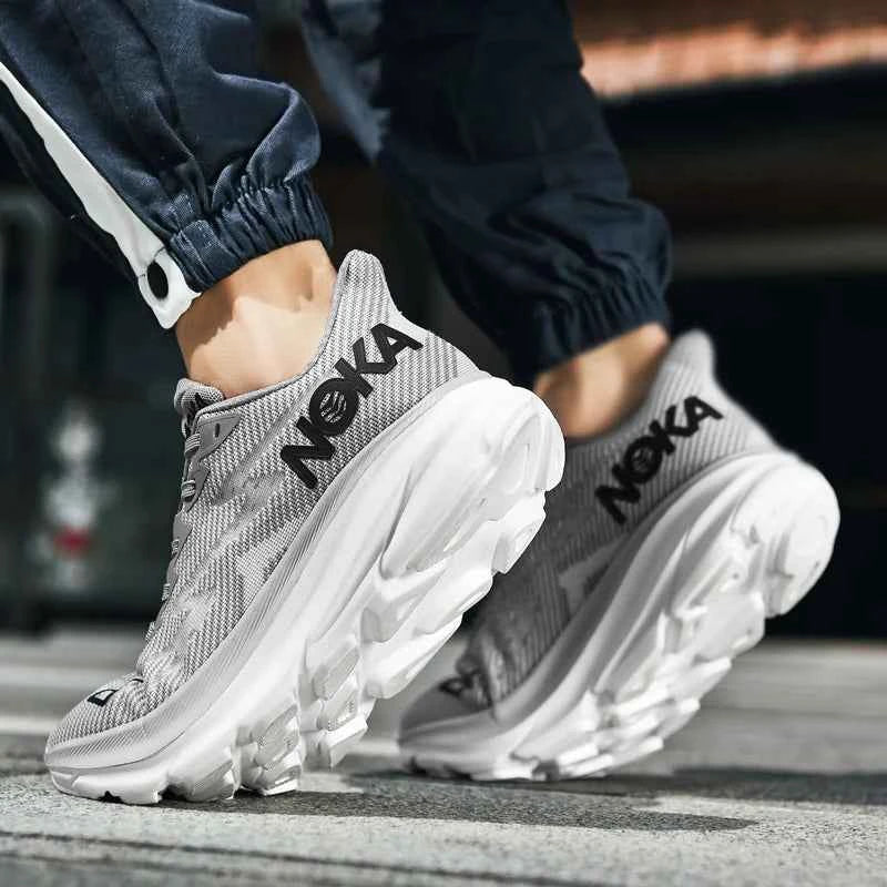 PARZIVAL Air Cushion Running Shoes Lightweight Breathable Athletic Sneakers