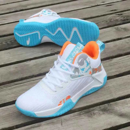 Men's Waterproof High-Top Sneakers - Non-Slip Sports Shoes