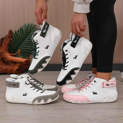 Stuccco Women's Leather Loafers Comfortable Flat Casual Driving Shoes