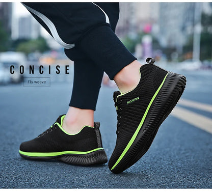 Men's Lightweight Mesh Running Shoes - Breathable Sneakers