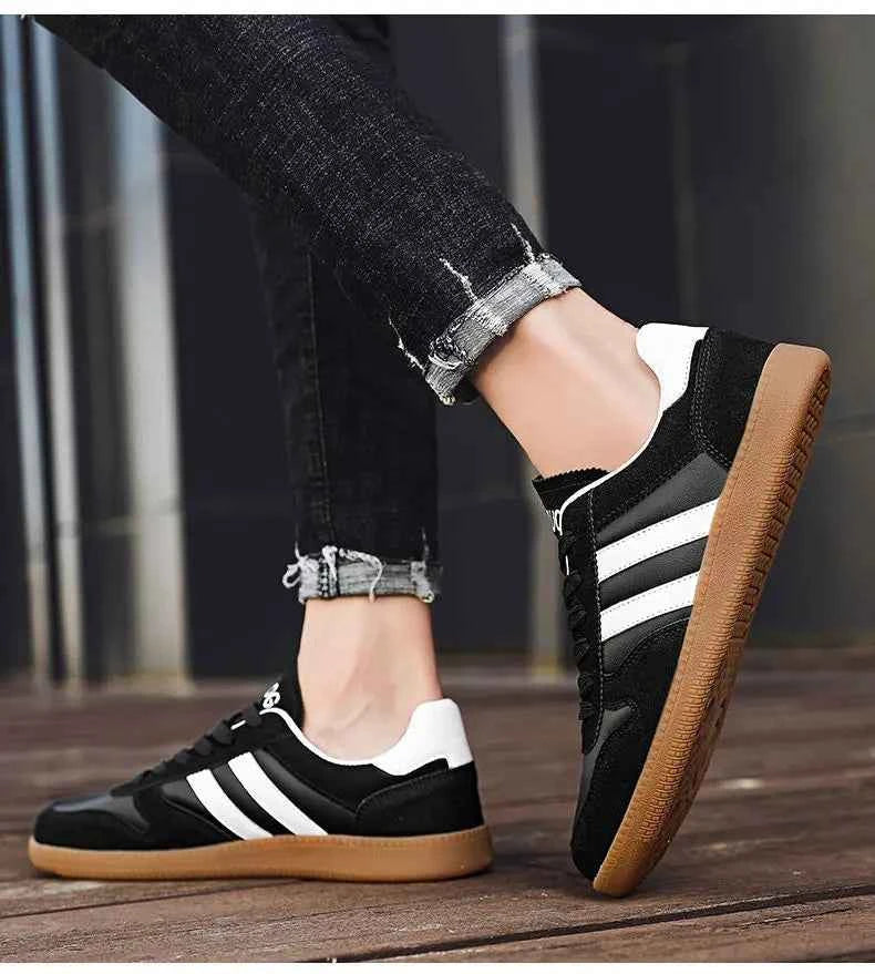 Men's High-Top Casual Sneakers Thick Sole Soft Bottom Shoes