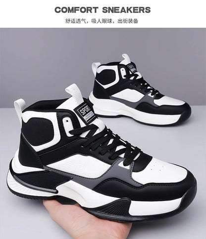 Men's Lightweight Walking Sneakers - Breathable Casual Shoes