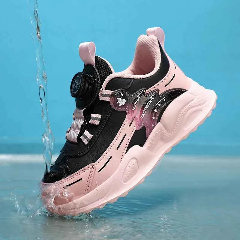 Kids Lightweight Athletic Sneakers - Non-Slip Sports Shoes