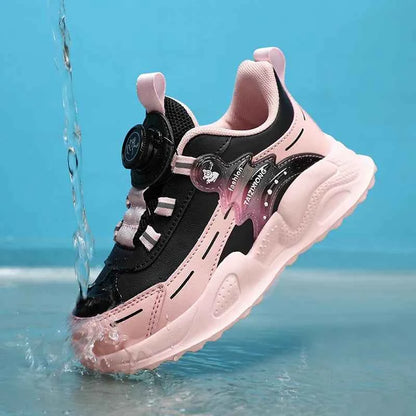 Kids Lightweight Athletic Sneakers - Non-Slip Sports Shoes