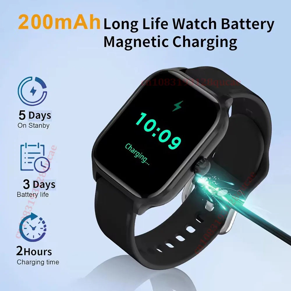 Smart Watch Bluetooth Fitness Tracker 2.01" Screen