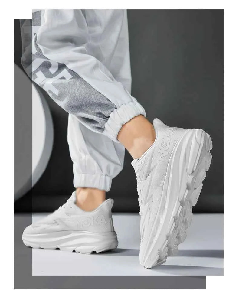 PARZIVAL Air Cushion Running Shoes Lightweight Breathable Athletic Sneakers