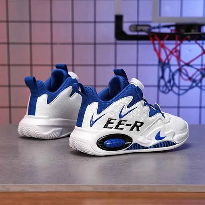 Kids High-Top Basketball Sneakers - Boys Sports Shoes