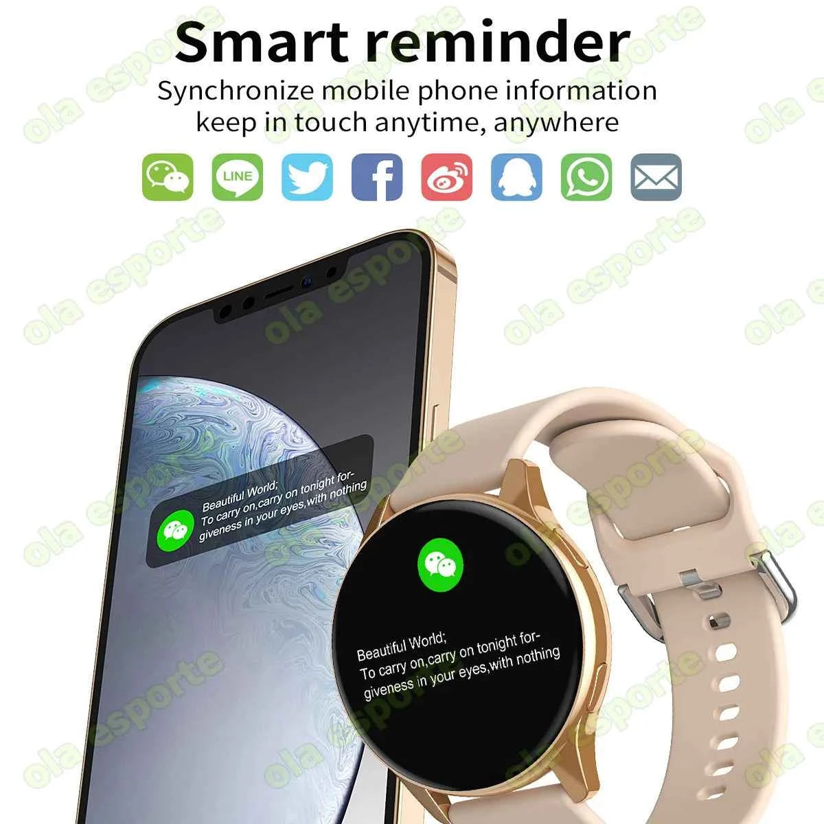 Smart Watch GPS Bluetooth Call Voice Assistant