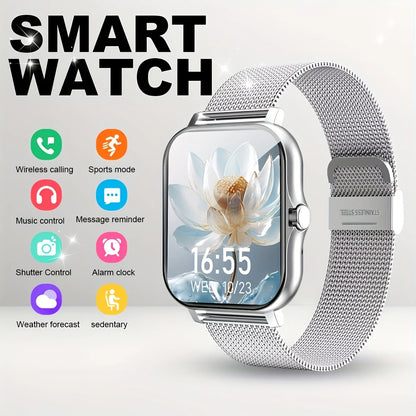 PENGAGAR 1.83" Smart Watch Bluetooth Call Sports Fitness Tracker