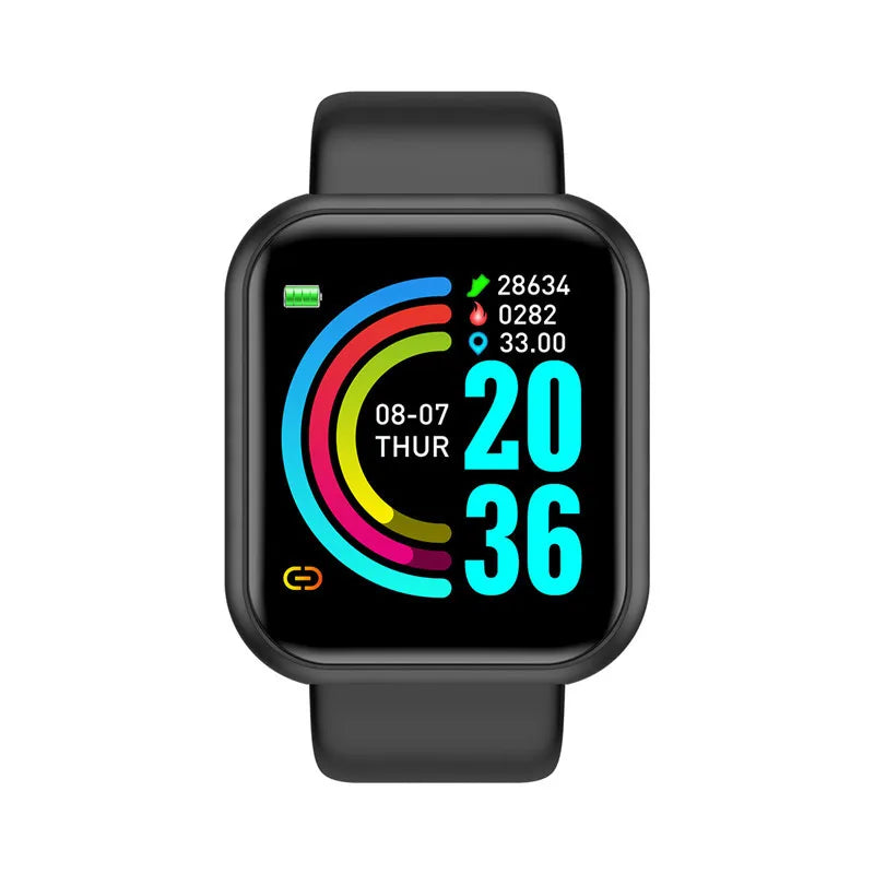 Smart Watch Y68 Fitness Tracker with Heart Rate Monitor - SlayGood