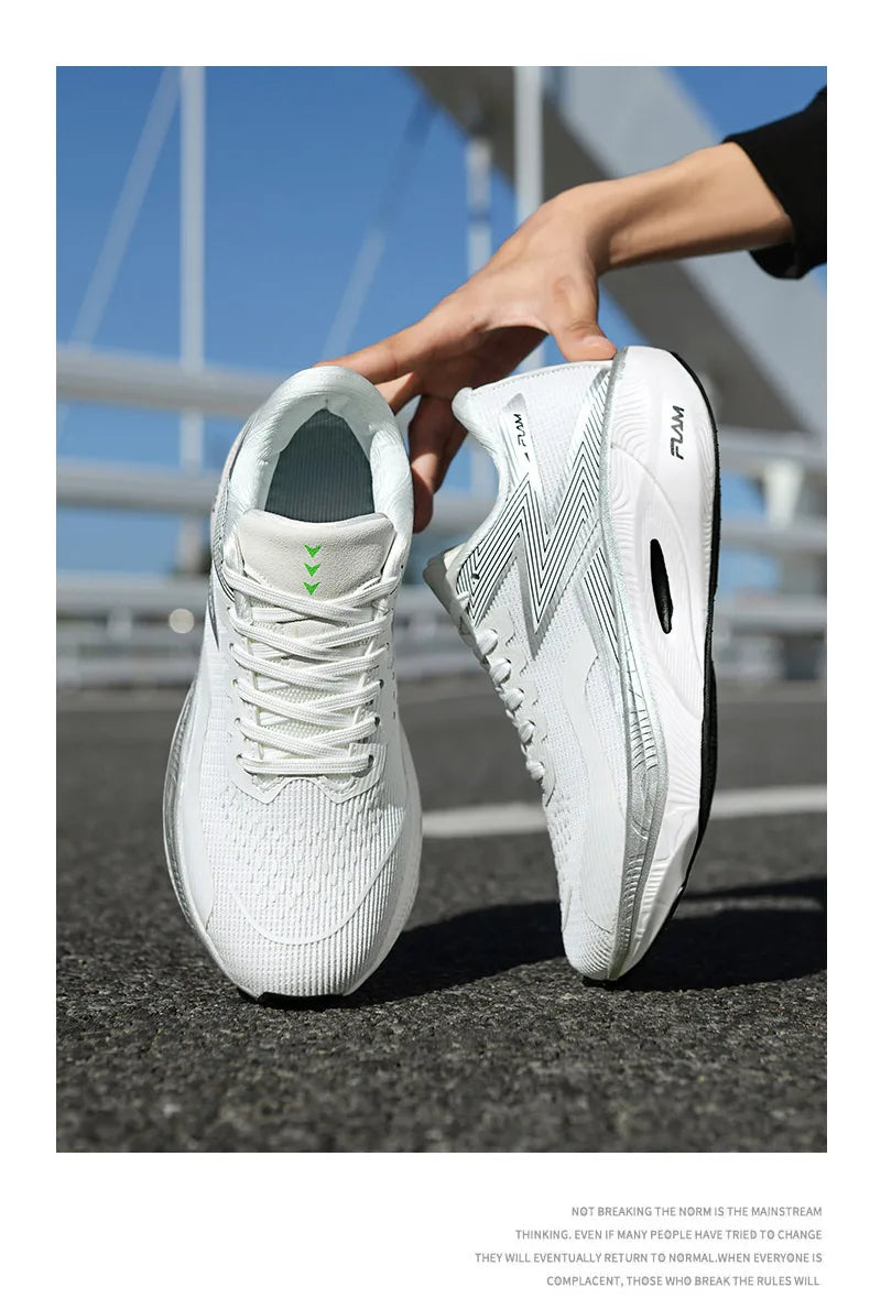 Men's Breathable Running Sneakers - Athletic Sports Shoes