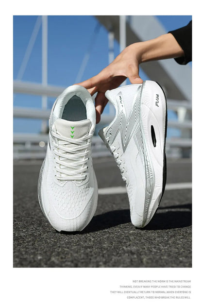 Men's Breathable Running Sneakers - Athletic Sports Shoes