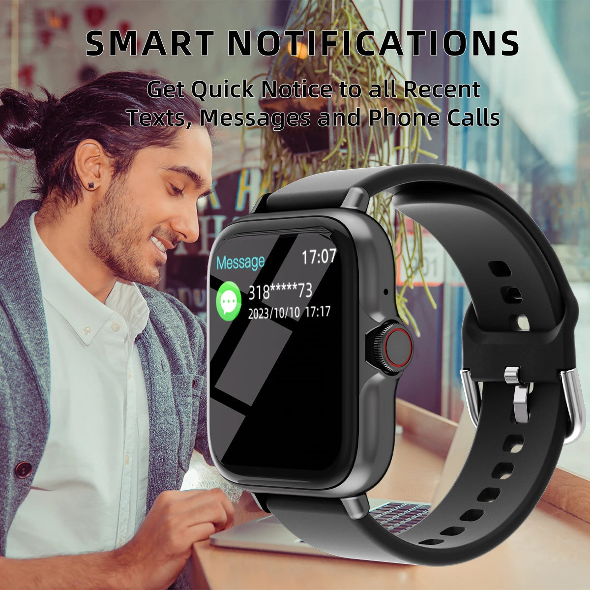 Waterproof Smart Watch Bluetooth Call