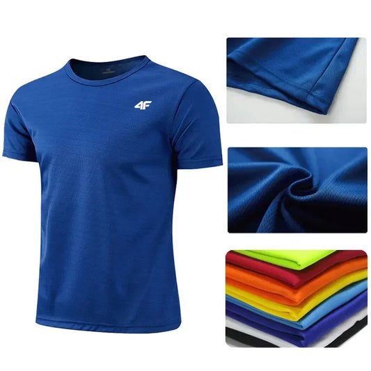 Men's Quick Dry Athletic T-Shirt - Breathable Sports Tee - SlayGood
