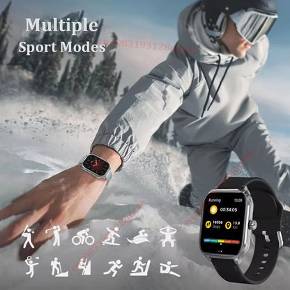 Smart Watch Bluetooth Fitness Tracker 2.01" Screen