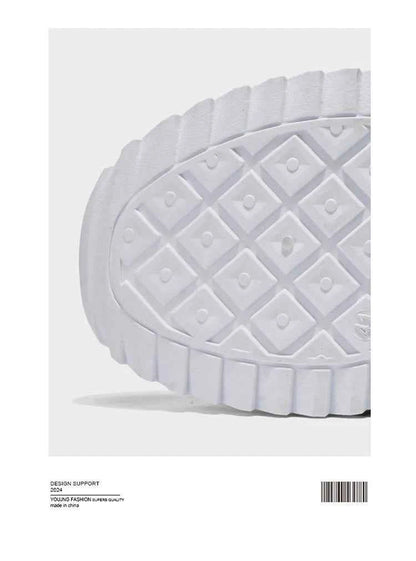 Men's Athletic Sneakers - Breathable Running & Basketball Shoes