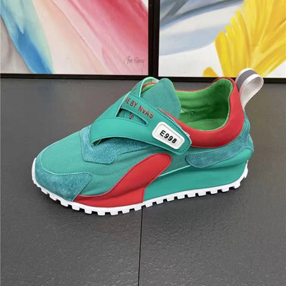 WaDFCD Men's Chunky Platform Sneakers Height Increasing Casual Shoes