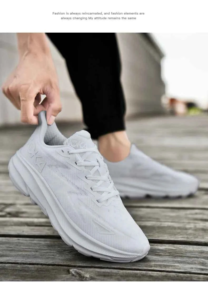 PARZIVAL Air Cushion Running Shoes Lightweight Breathable Athletic Sneakers