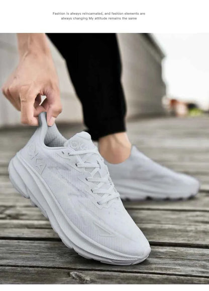 PARZIVAL Air Cushion Running Shoes Lightweight Breathable Athletic Sneakers