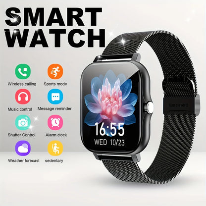 PENGAGAR 1.83" Smart Watch Bluetooth Call Sports Fitness Tracker