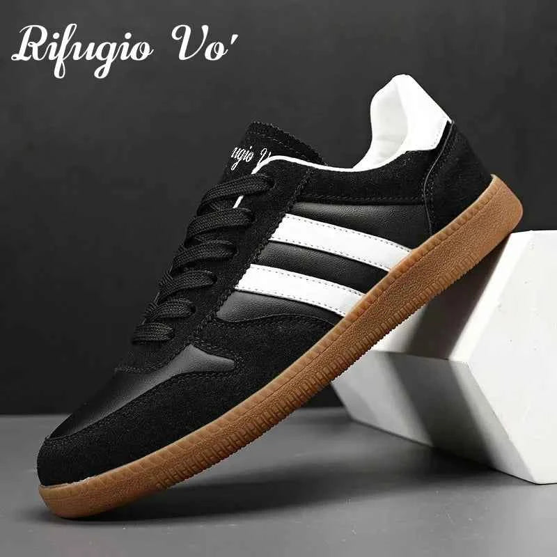 Men's High-Top Casual Sneakers Thick Sole Soft Bottom Shoes