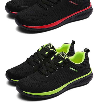 Men's Lightweight Mesh Running Shoes - Breathable Sneakers