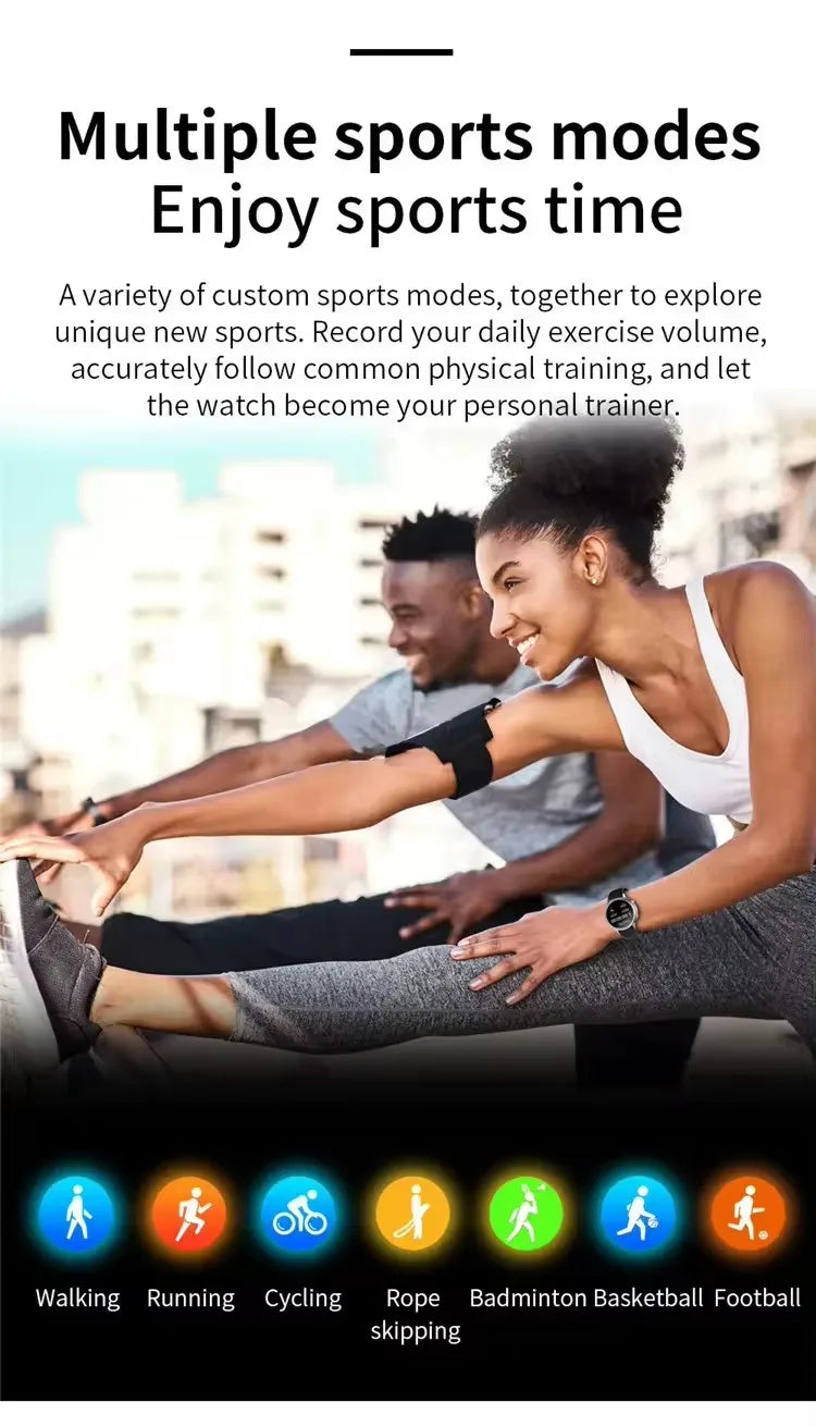 SUNKTA IP67 Waterproof Smart Watch Bluetooth Call Health Monitor