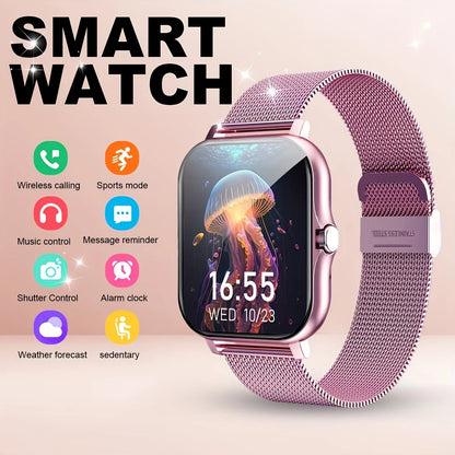 PENGAGAR 1.83" Smart Watch Bluetooth Call Sports Fitness Tracker