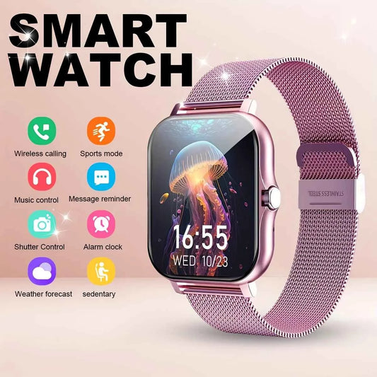PENGAGAR 1.83" Smart Watch Bluetooth Call Sports Fitness Tracker