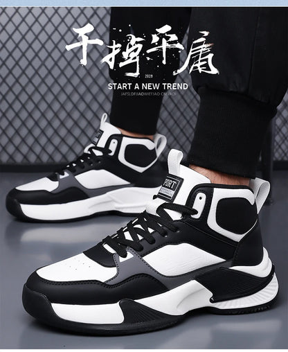 Men's Lightweight Walking Sneakers - Breathable Casual Shoes