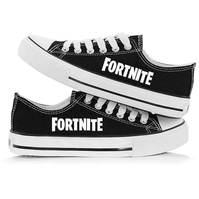 Fortnite High-Top Canvas Sneakers - Gaming Shoes