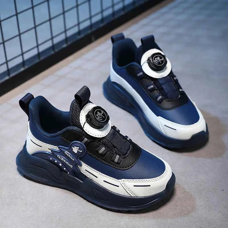 Kids Lightweight Athletic Sneakers - Non-Slip Sports Shoes